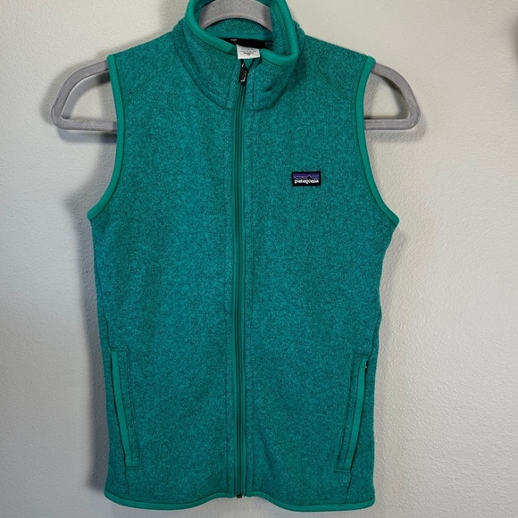 Patagonia Jackets & Blazers - Patagonia Teal Fleece Vest
